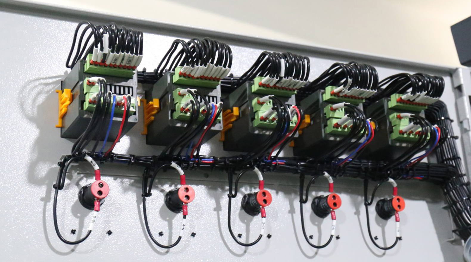 Terminal blocks and wiring